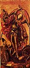Bartolome Bermejo St. Michael And The Dragon painting